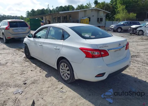 2017 Nissan Sentra S z USA, uszkodzony, nr VIN 3N1AB7AP6HY388414